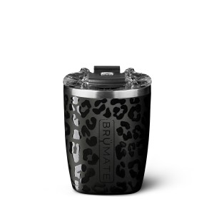 Bru Mate Rocks Tumbler 12oz Zwart Leopard | NL_BRU65413