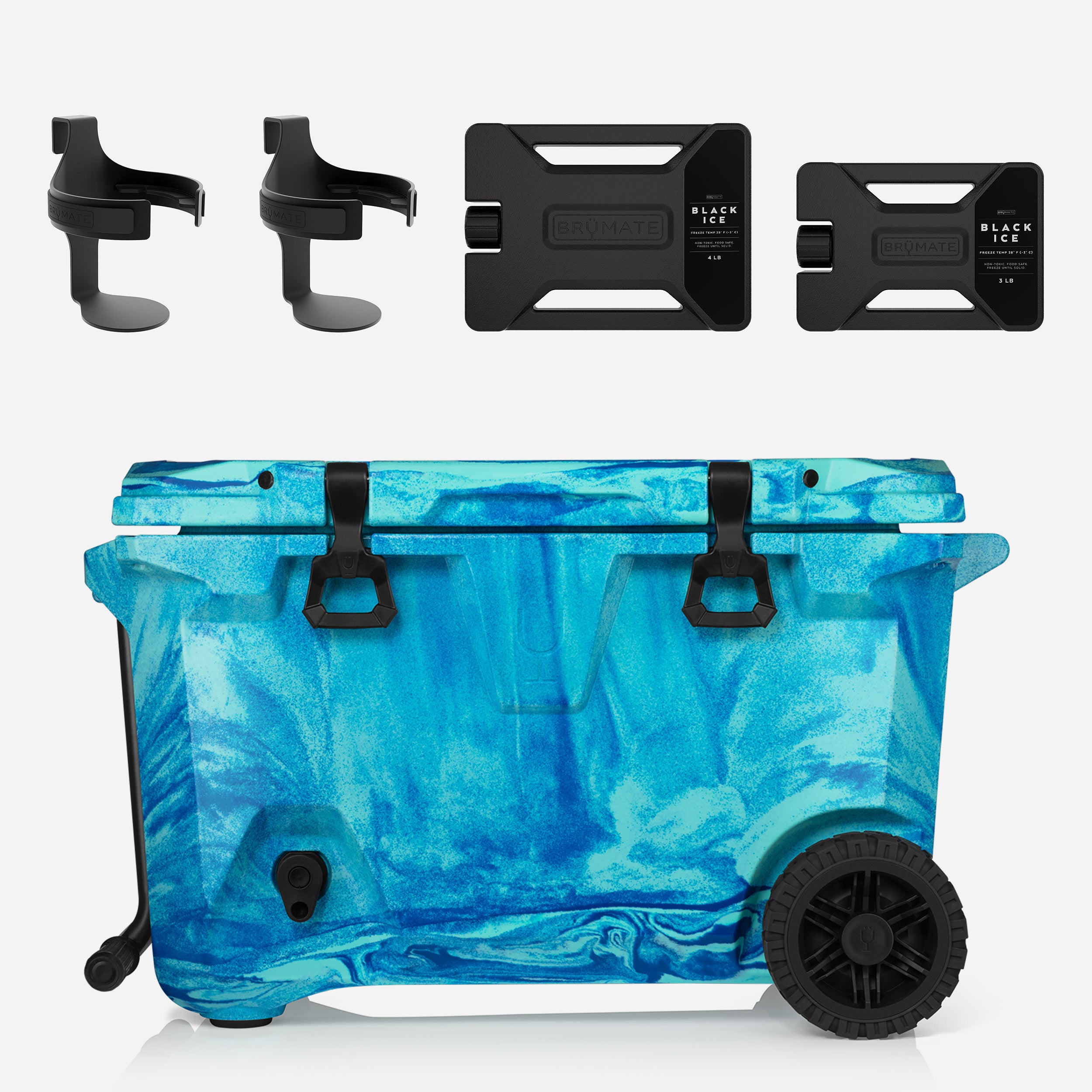 Bru Mate BrüTank Double Drink Holder Bundle Blauw | NL_BRU30248