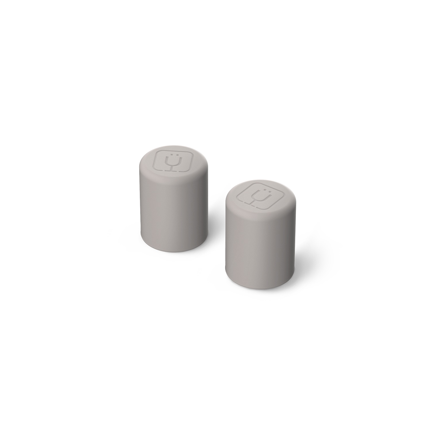 Bru Mate Magnetic Straw Cover 2-Pack Beige | NL_BRU94379